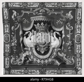 Chancellerie portière mit dem Wappen der Familie von greder Solothurn, Schweiz Stockfoto