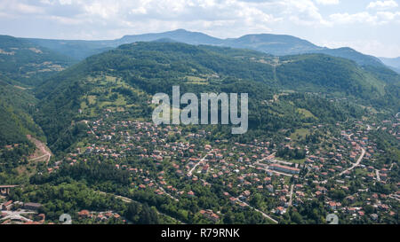 Fantastische Landschaft mit Iskar Schlucht, Balkan, Bulgarien Stockfoto