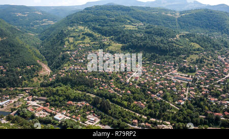 Fantastische Landschaft mit Iskar Schlucht, Balkan, Bulgarien Stockfoto