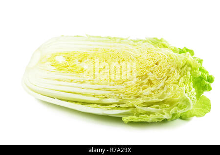 Napa cabbage isoliert Stockfoto