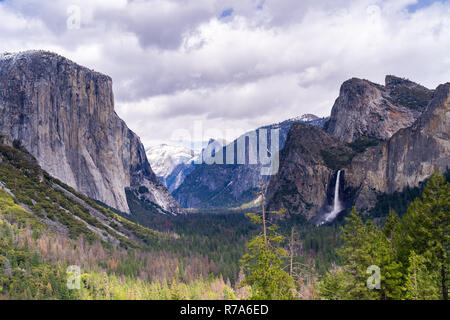 Tunnel der Yosemite Nationalpark in Kalifornien San Francisco USA Stockfoto