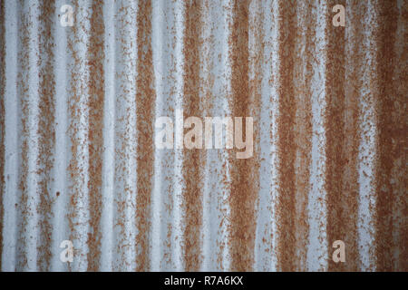 Aluminium-Verkleidung Stockfoto