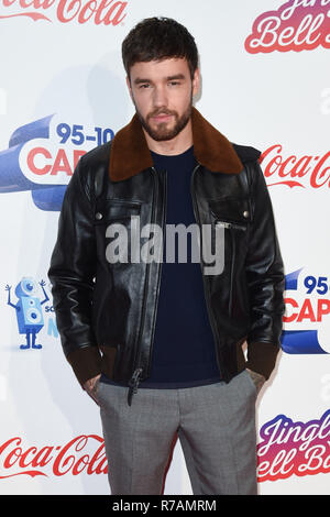 London, Großbritannien. 8. Dezember 2018. Liam Payne an der Hauptstadt Jingle Bell Ball 2018 mit Coca-Cola, O2-Arena in London. Bild: Steve Vas/Featureflash Credit: Paul Smith/Alamy leben Nachrichten Stockfoto