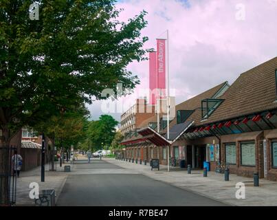 Deptford, London, Großbritannien - 13 August 2018: Deptford Albany, lokale Community Center Stockfoto