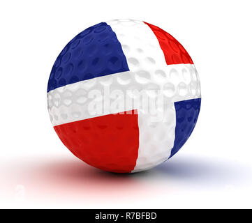 Dominikanische Republik Golf Ball Stockfoto