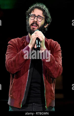 Josh Groban "Brücken Tour" 2018 in der vereinigten Mitte am 6. November 2018 in Chicago, IL, USA Mit: Josh Groban Wo: Chicago, Illinois, United States Wann: 06 Aug 2018 Quelle: Adam Bielawski/WENN.com Stockfoto