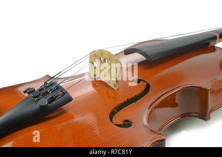 Nahaufnahme von Violine Stockfoto