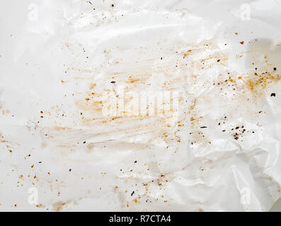 Schmutzige Papierhintergrund Stockfoto