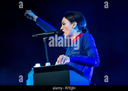 Main, Italien. 8. Dez 2018. Jain Live at Fabrique © Roberto Finizio / alamy Leben Nachrichten Stockfoto