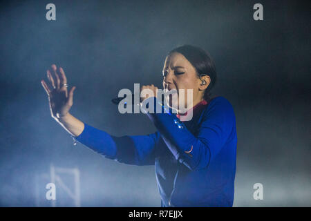 Main, Italien. 8. Dez 2018. Jain Live at Fabrique © Roberto Finizio / alamy Leben Nachrichten Stockfoto