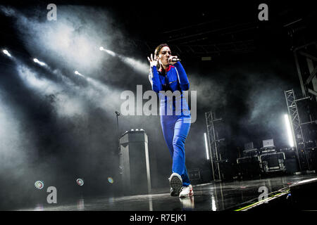 Main, Italien. 8. Dez 2018. Jain Live at Fabrique © Roberto Finizio / alamy Leben Nachrichten Stockfoto