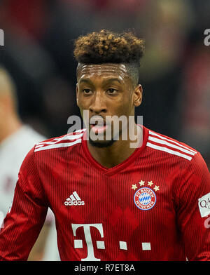 München, Deutschland. 8. Dezember 2018. Kingsley COMAN, FCB 29 halbe Größe, Porträt, FC BAYERN MÜNCHEN - 1.FC Nürnberg 3-0 - DFL-Bestimmungen verbieten die Verwendung von Fotografien als BILDSEQUENZEN und/oder quasi-VIDEO - 1. Deutsche Fussball Liga, München, 08. Dezember 2018 Saison 2018/2019, Spieltag 14, FCB, 1.FC Nürnberg © Peter Schatz/Alamy leben Nachrichten Stockfoto