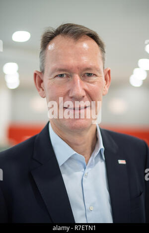 Gerlingen, Deutschland. 07 Dez, 2018. Christian Fischer, Zukunft Bosch-geschäftsführer für die Energie- und Gebäudetechnik. Credit: Sebastian Gollnow/dpa/Alamy leben Nachrichten Stockfoto