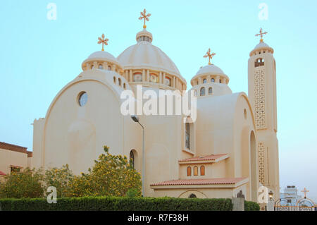 Coptic-Orthodox Kirche aller Heiligen, die Live im Himmel, El Samaaeyeen, Sharm el Sheikh, Sinai, Ägypten Stockfoto