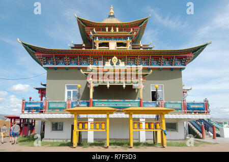 Ivolginsky Datsan, buddhistische Tempel, Burjatien, Russland Stockfoto