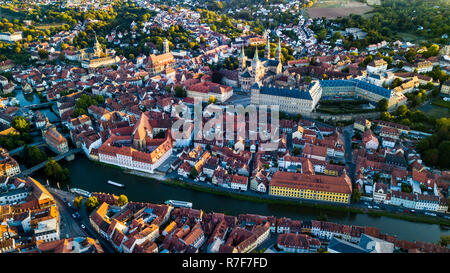 Der Bamberger Dom, Altstadt oder die alte Stadt Bamberg, Deutschland Stockfoto