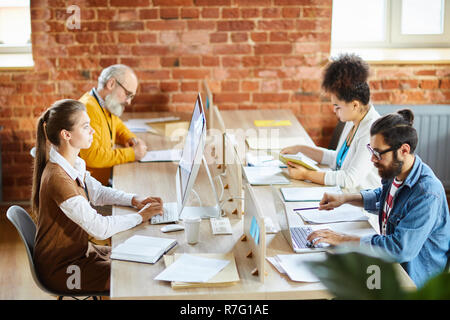 Einzelnen Arbeit Stockfoto