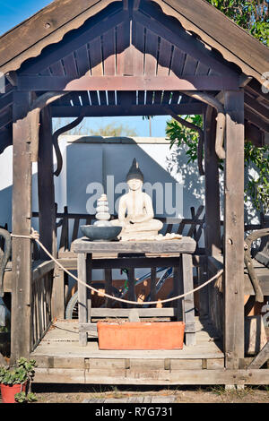 Meditiert Buddha Statue Stockfoto