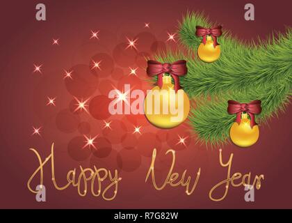 Brillante Darstellung der Sterne glitzern und funkeln auf rotem Hintergrund Stock Vektor