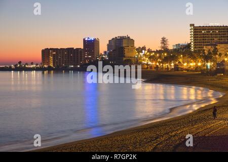 Benalmádena Costa Málaga Provinz, Spanien. Stockfoto