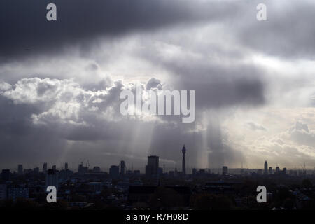 London UK Skyline der Stadt. Stockfoto