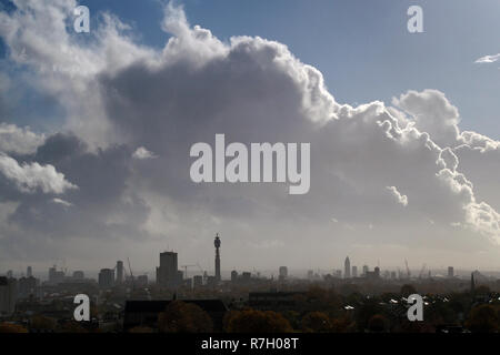 London UK Skyline der Stadt. Stockfoto