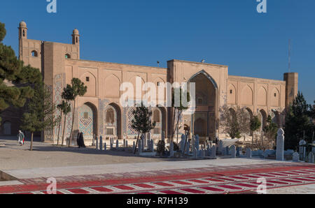 Außenansicht des Heiligtums von Khwaja Abdullah Ansari, Herat, Provinz Herat, Afghanistan Stockfoto