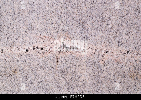 Grauer Marmor Hintergrund mit Flecken und Linien. Textur, geologische Stockfoto