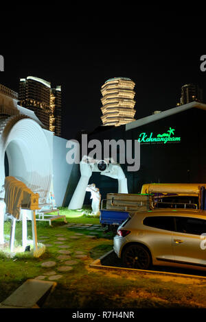 Eingang zum Museum für klassische Kameras in Kampong Glam, das Malaiische Viertel von Singapur Stockfoto