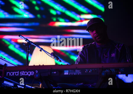 Toronto, Kanada. 09. Dezember 2018. Das Internet Keyboarder Tay Walker führt bei Rebel Nachtclub Credit: topconcertphoto/Alamy leben Nachrichten Stockfoto