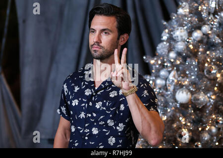 Beverly Hills, Kalifornien, USA. 9. Dez 2018. Schauspieler Milo Ventimiglia besucht die Foto Aufruf zur zweiten STX Filme "Handeln" im Four Seasons Hotel Los Angeles at Beverly Hills am Dezember 9, 2018 in Beverly Hills, Los Angeles, Kalifornien, Vereinigte Staaten. (Foto von Xavier Collin/Image Press Agency) Quelle: Bild Presse Agentur/Alamy leben Nachrichten Stockfoto