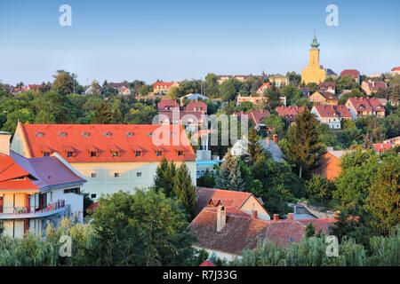 Veszprem, Ungarn. Stadt in Mitteltransdanubien Region. Stadtbild. Stockfoto