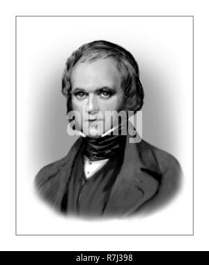 Charles Darwin 1809 - 1882 englischen Naturforscher Stockfoto
