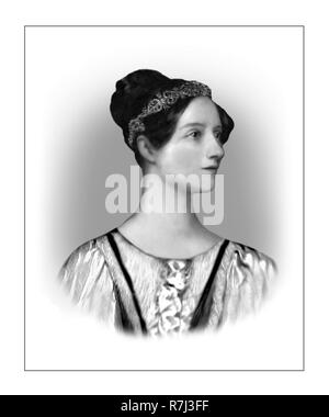 Ada Lovelace 1815 - 1852 Englischer Mathematiker Schriftsteller Stockfoto