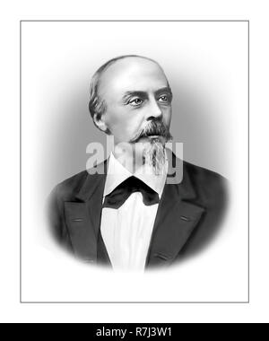 Hans von Bülow 1830 - 1894 Deutscher Dirigent Komponist Pianist Stockfoto