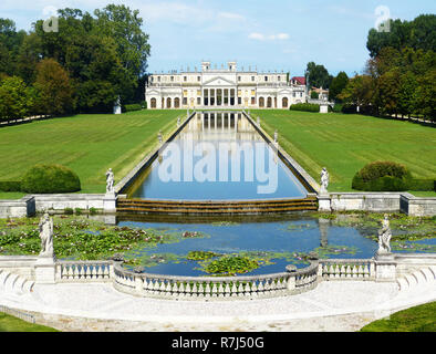 Die Villa Pisani, berühmten venezianischen Villa in Italien Stockfoto