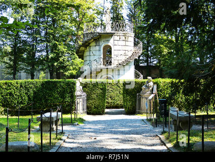 Die Villa Pisani, berühmten venezianischen Villa in Italien Stockfoto