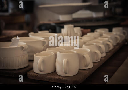 Pottery and small business Stockfoto