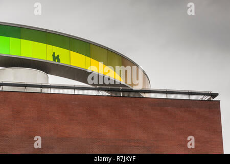 AARHUS, Dänemark - 9. Mai 2017: Museum für Moderne Kunst bewölkten Tag am 9. Mai 2017 in Aarhus, Dänemark. Stockfoto