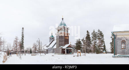 Region Nizhny Novgorod. Holz- Trinity Church, Russland Stockfoto