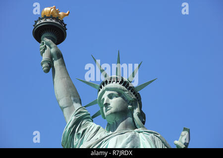 Amerikanisches Symbol - Statue of Liberty. New York, USA. Stockfoto