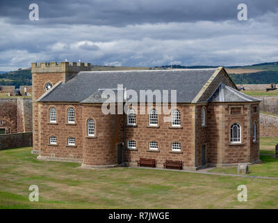 Fort George Kapelle, Fort George, Ardersier, in der Nähe von Inverness, Schottland Stockfoto