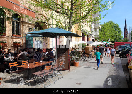 Berlin-Prenzlauer Berg Stockfoto