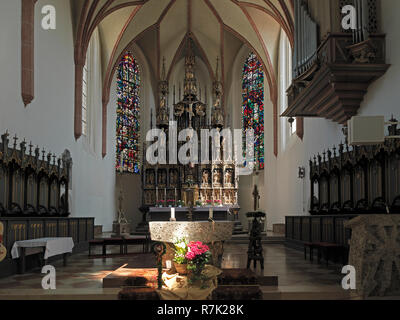 Burghausen an der Salzach, Oberbayern Stockfoto