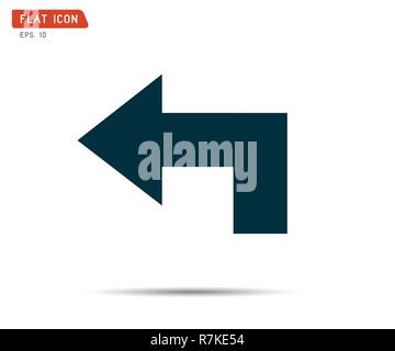 Symbol Pfeil Grafik, Recycling logo Vector Illustration Stock Vektor