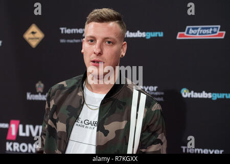 Bochum, Deutschland. 07 Dez, 2018. Felix LOBRECHT, Schauspieler, Stand-up-Comedian, Büste Porträt, auf dem roten Teppich der EinsLive Krone Zeremonie am 06.12.2018 in Bochum/Deutschland | Verwendung der weltweiten Kredit: dpa/Alamy leben Nachrichten Stockfoto