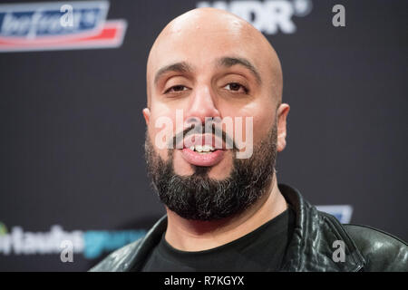 Bochum, Deutschland. 07 Dez, 2018. ABDELKARIM, Schauspieler, Brustbild, auf dem roten Teppich der EinsLive Krone Zeremonie am 06.12.2018 in Bochum/Deutschland | Verwendung der weltweiten Kredit: dpa/Alamy leben Nachrichten Stockfoto