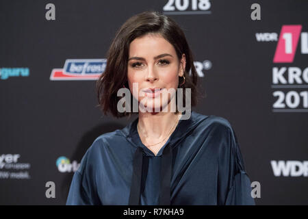Bochum, Deutschland. 07 Dez, 2018. Lena MEYER-LANDRUT, Sänger, Musiker, Brustbild, auf dem roten Teppich der EinsLive Krone Zeremonie am 06.12.2018 in Bochum/Deutschland | Verwendung der weltweiten Kredit: dpa/Alamy leben Nachrichten Stockfoto