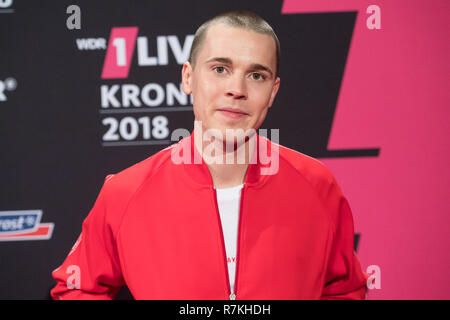 Bochum, Deutschland. 07 Dez, 2018. Felix JAEHN, Musiker, Sänger, Sängerin, Büste Porträt, auf dem roten Teppich der EinsLive Krone Zeremonie am 06.12.2018 in Bochum/Deutschland | Verwendung der weltweiten Kredit: dpa/Alamy leben Nachrichten Stockfoto
