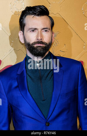 London, Großbritannien. 10. Dez 2018. David Tennant in der die schottische Königin Mary europäische Premiere am Montag, den 10. Dezember 2018 gehalten am Cineworld Leicester Square, London. Bild: David Tennant. Credit: Julie Edwards/Alamy leben Nachrichten Stockfoto